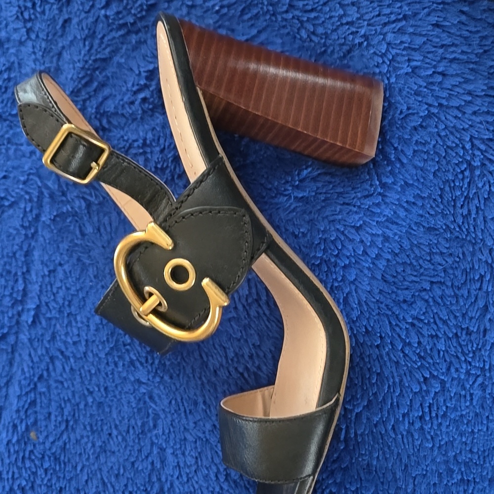 Coach, heel, sandles